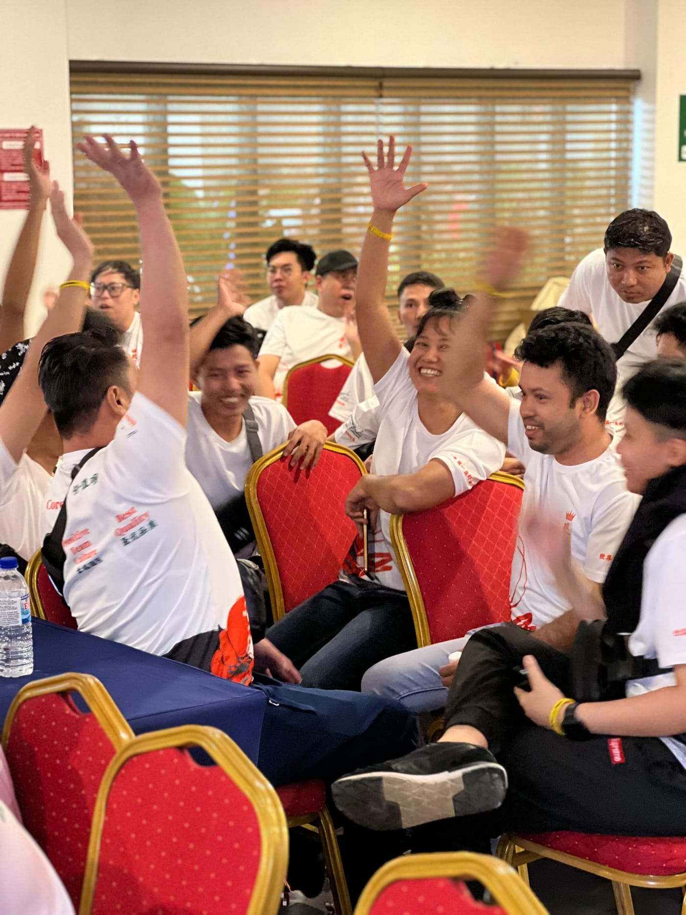Team celebrating together, 2024 annual gathering